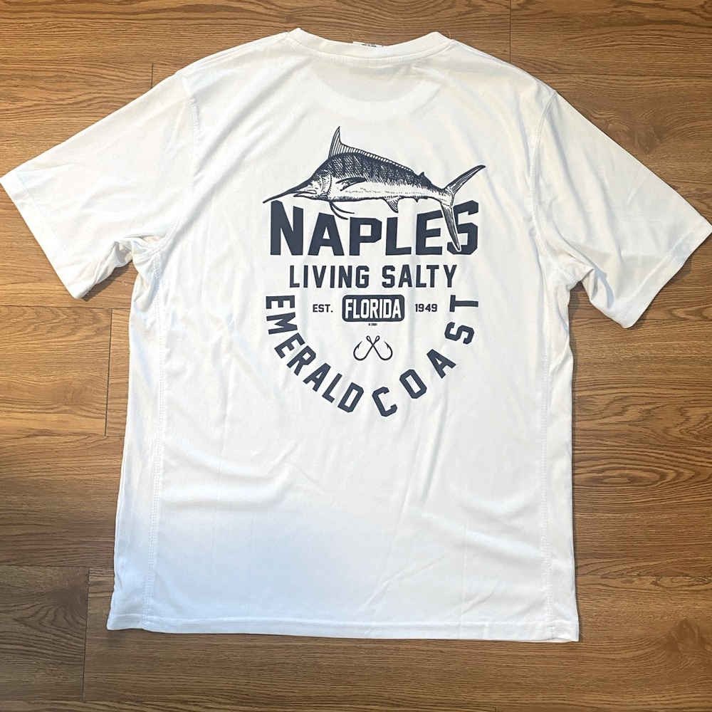 Spicy Tuna Naples FL Performance Tee (L)